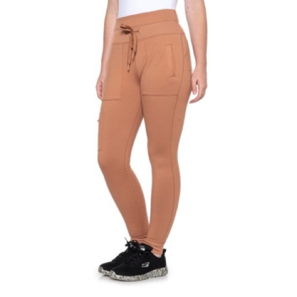 Mondetta leggings. Fleece lined utility leggings. Mocha brown. Size XXL. NWT